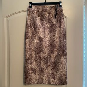NWT Antonio Melani Valerie Animal Print Pencil Skirt